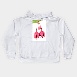 Fuchsia,Voodoo&#39;  Flower buds Kids Hoodie